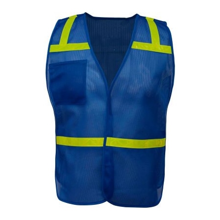 Gss Safety GSS Safety Non Ansi Enhanced Safety Vest-Blue 3123
